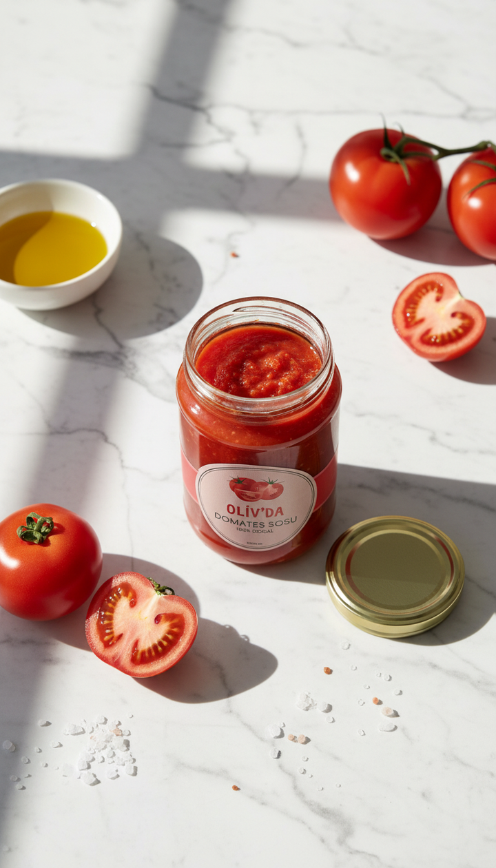 El Yapımı Domates Sosu 660gr