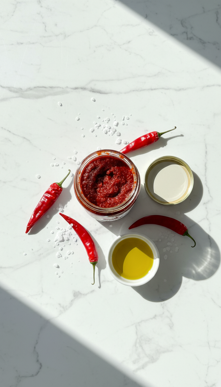 El Yapımı Acı Biber Salçası 660gr