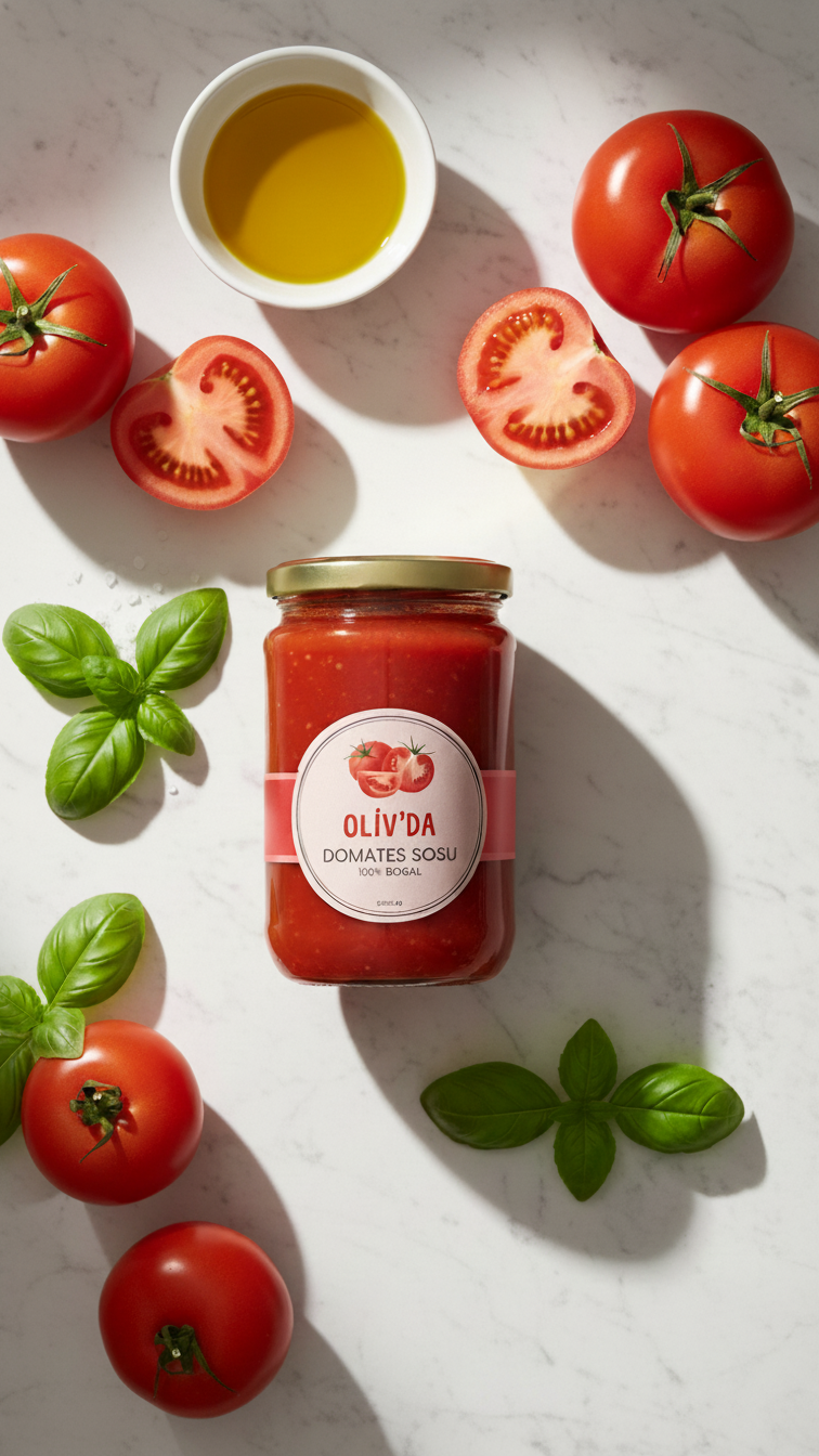 El Yapımı Domates Sosu 660gr