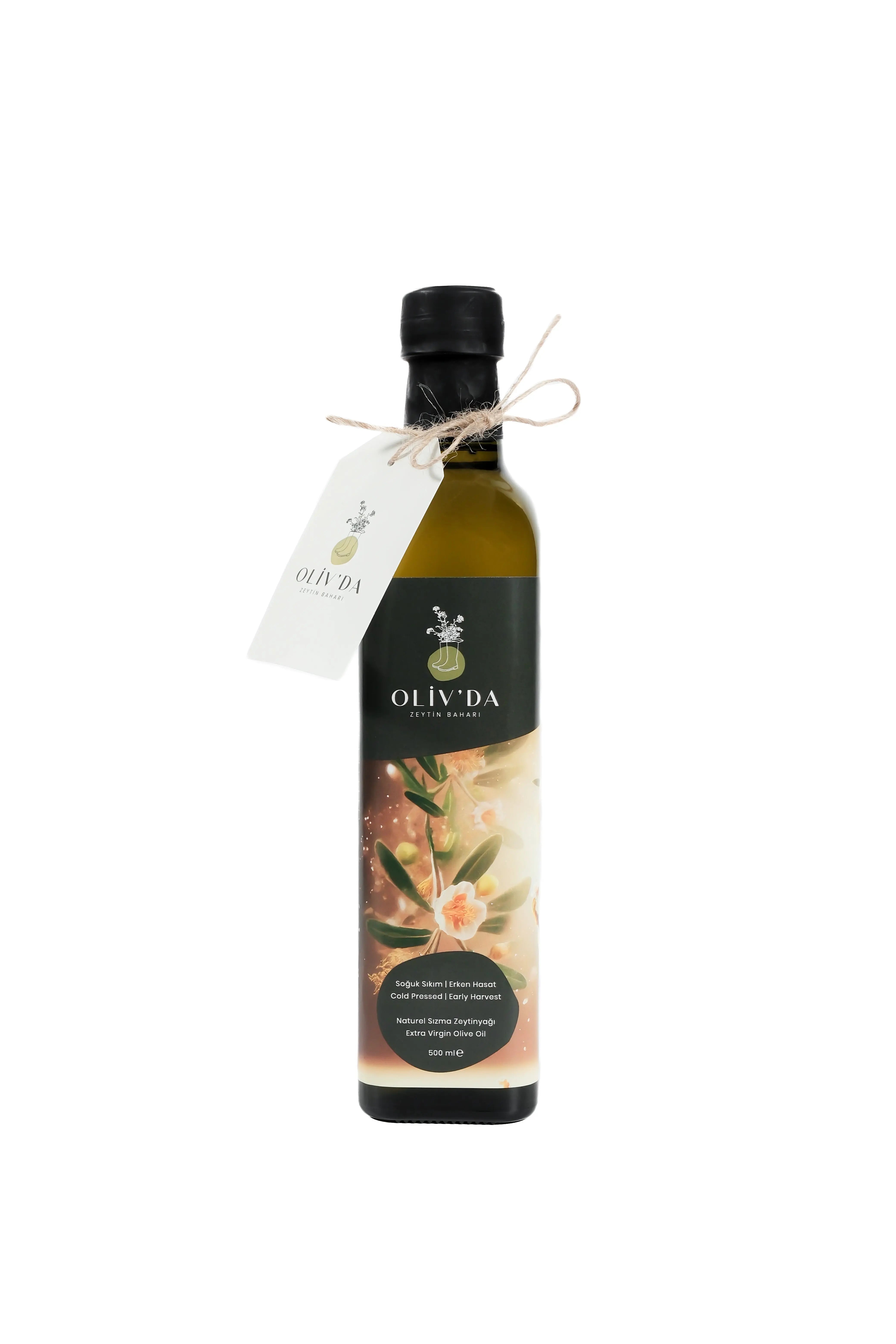Erken Hasat Soğuk Sıkım Zeytinyağı 500ml