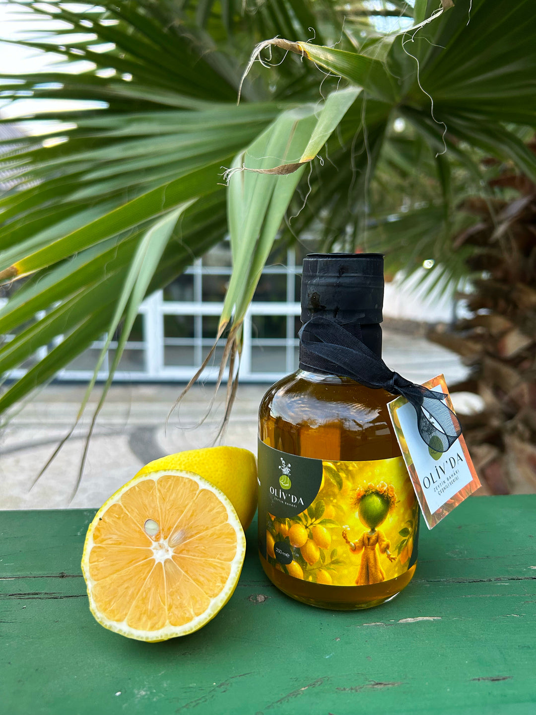 Limon Çeşnili Natürel Sızma Soğuk Sıkım Zeytinyağı 250ml