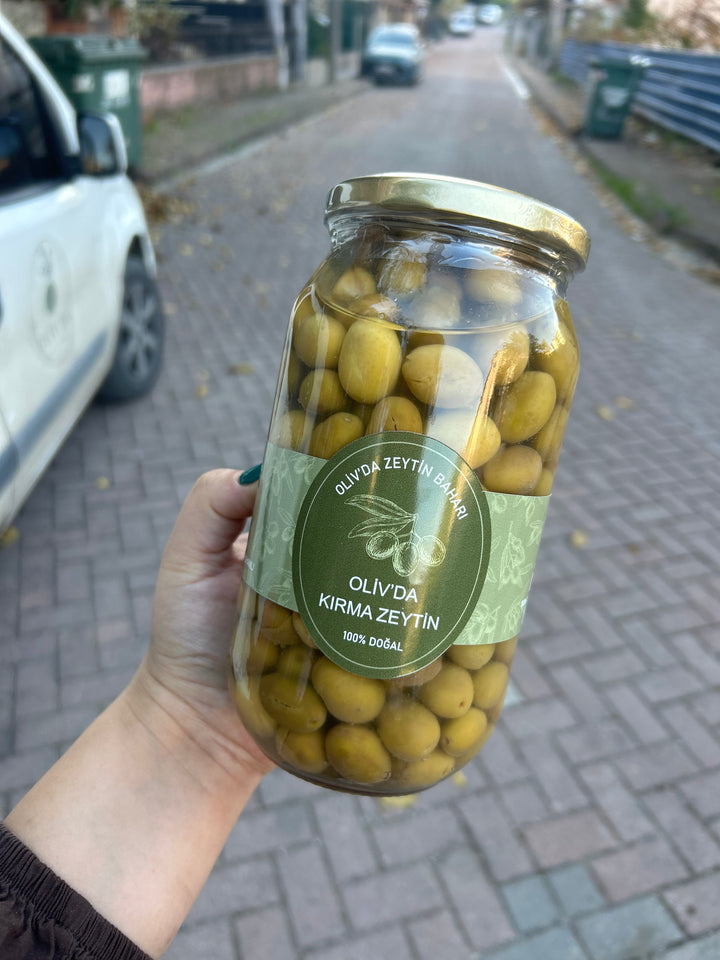 Yeşil Kırma Zeytin 1000cc