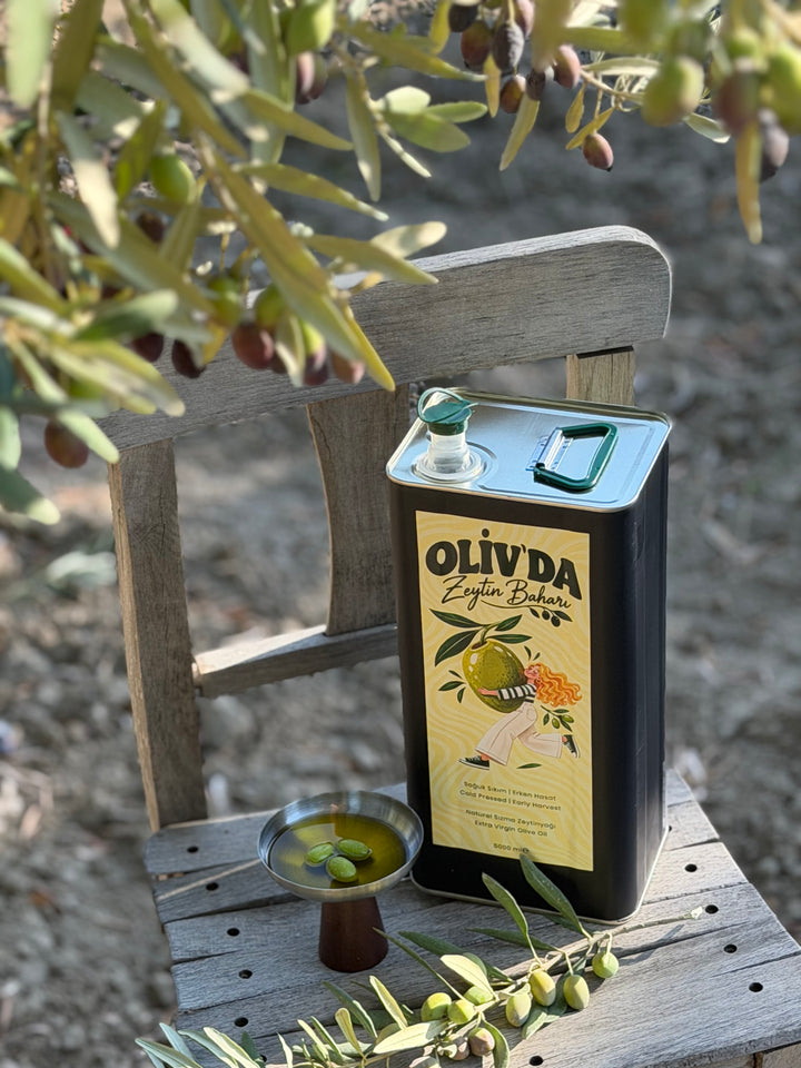 Kaltgepresstes Olivenöl aus früher Ernte, 5 l