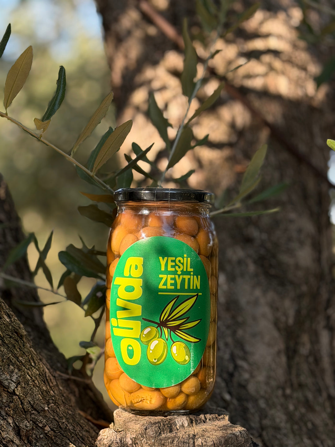 Zerkleinerte grüne Oliven 650 g
