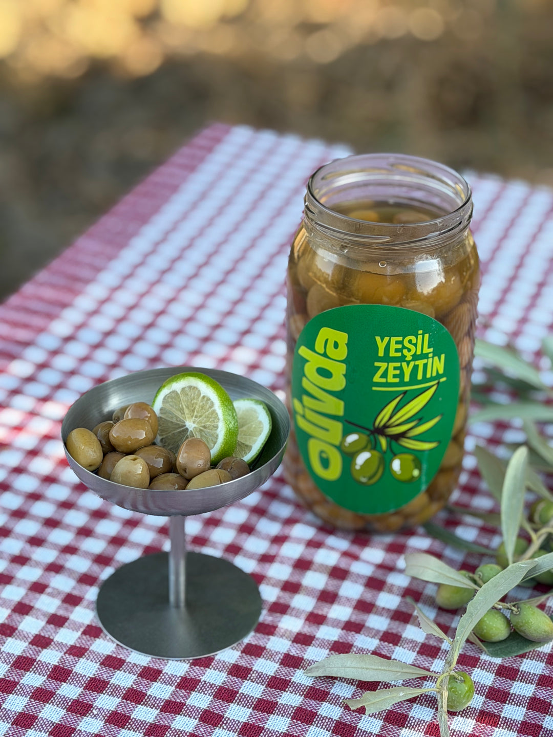 Zerkleinerte grüne Oliven 650 g