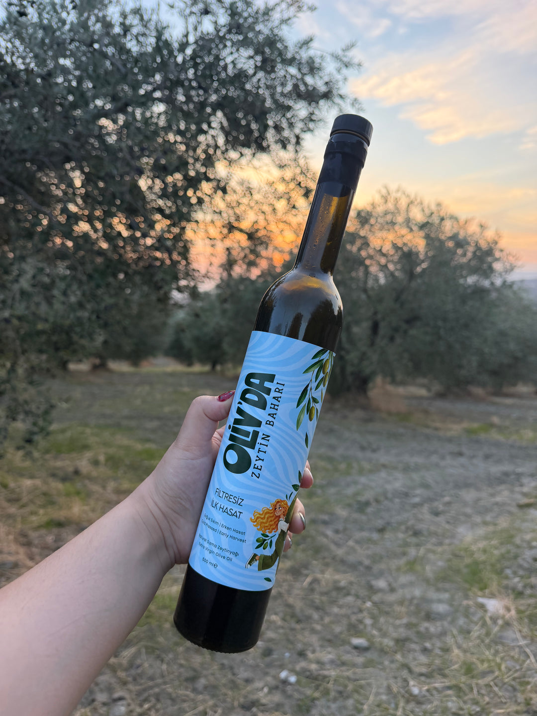 Oliv'da Neue Generation, Frühernte, kaltgepresstes natives Olivenöl extra, 500 ml
