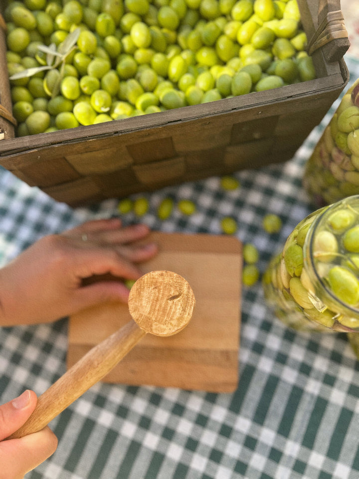 Yeşil Kırma Zeytin 650GR