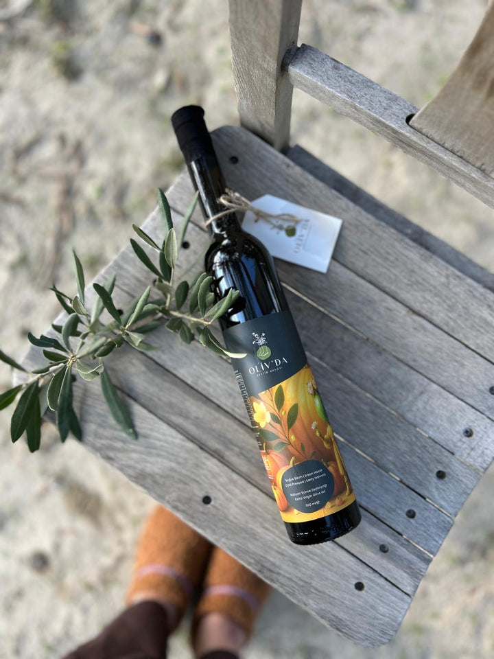 2025-2026 İlk Hasat Erken Hasat Soğuk Sıkım Natürel Sızma Zeytinyağı 500ml