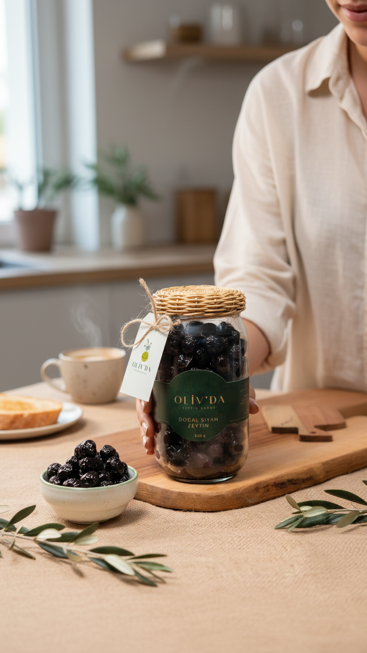 Emeğin Dokusu Serisi — Tek Kapak Sele Zeytin 1000cc