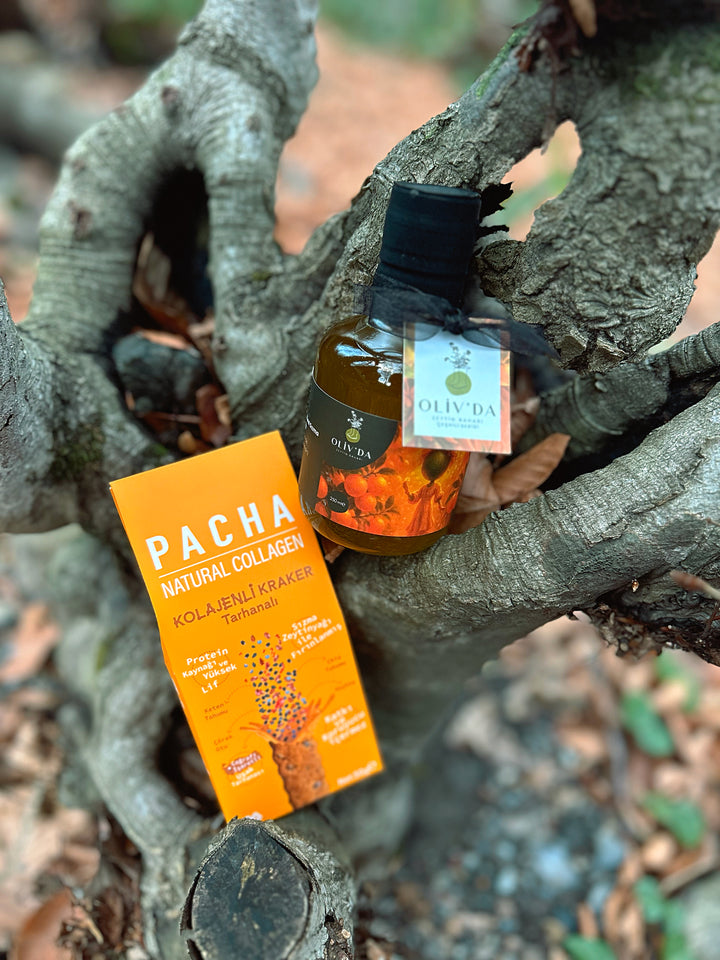 Portakal Çeşnili Çantalı Set