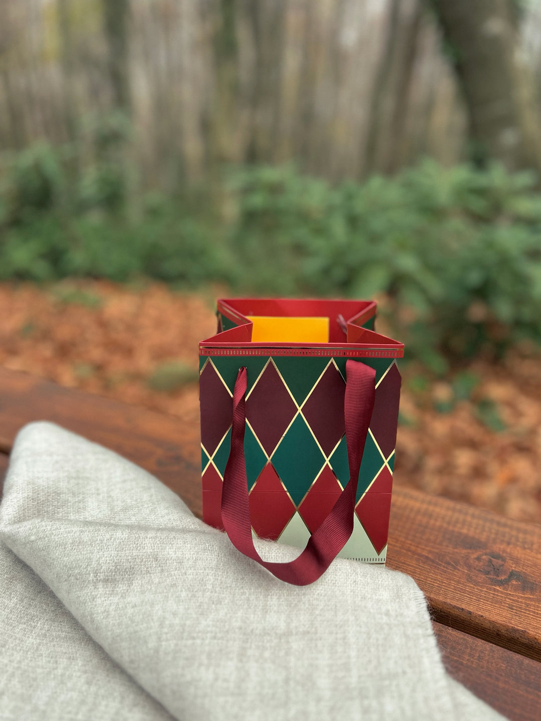 Portakal Çeşnili Çantalı Set