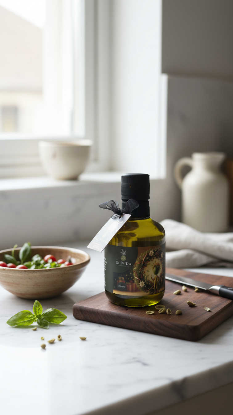 Domat & Edremit - Erken Hasat Soğuk Sıkım Natürel Sızma Zeytinyağı 250ml