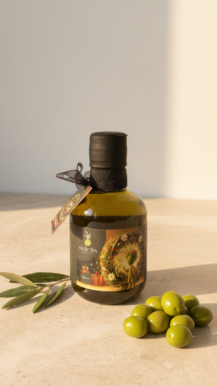 Domat & Edremit - Erken Hasat Soğuk Sıkım Natürel Sızma Zeytinyağı 250ml