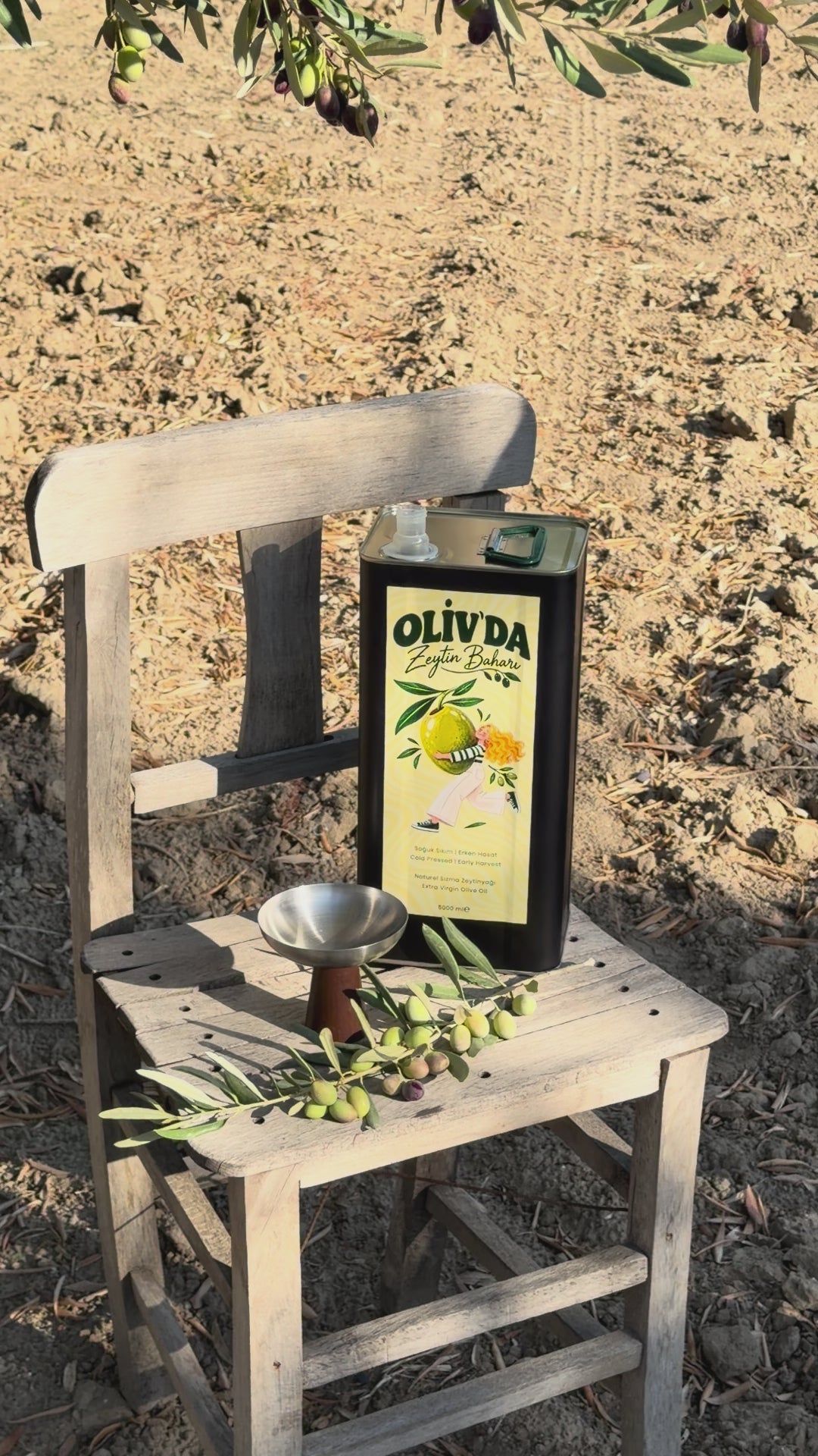 Kaltgepresstes Olivenöl aus früher Ernte, 5 l